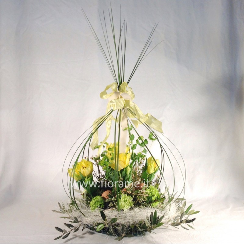 UOVO PASQUA 3-composizione fiori-da € 54 a 76 UOVO PASQUA 3-composizione fiori-da € 54 a 76