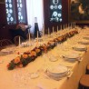 CENTROTAVOLA RINASCIMENTO CON CANDELE