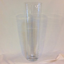 VASE CONICAL H070 D22-glass