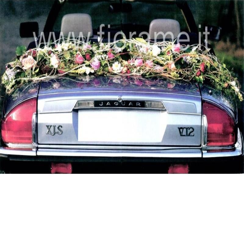 CAR FLOWERED REAR