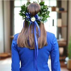 CORONA ALLORO TESTA +FIORI