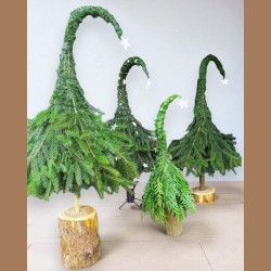ALBERO NATALIZIO CONICO +GAMBO