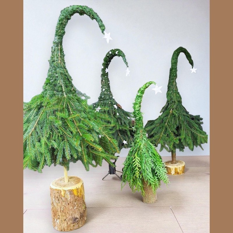 ALBERO NATALIZIO CONICO +GAMBO