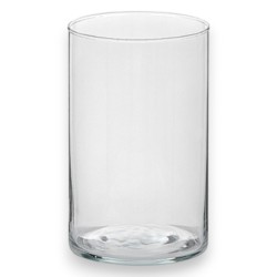 VASO CILINDRO VETRO H40 D15