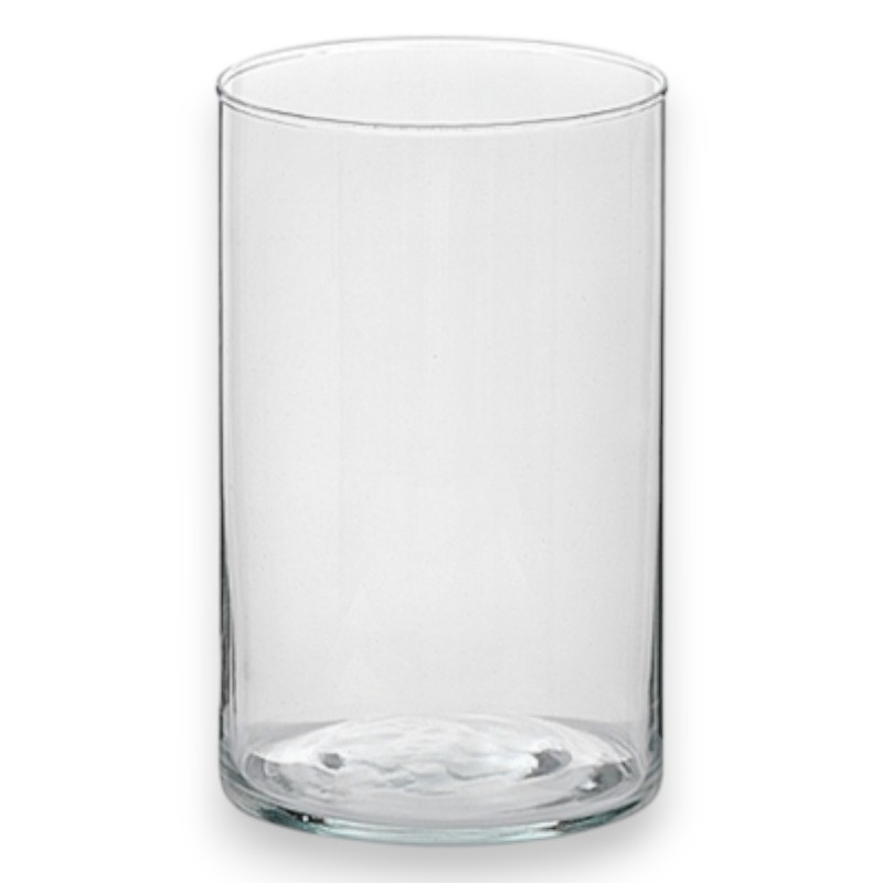 VASO CILINDRO VETRO H40 D15