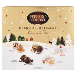 FERRERO COLLCTION GRAND ASSORTIMENT LUMIERES DE FETE 42 PEZZI 431 g