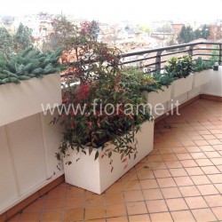 TERRAZZO BIANCO PER L'INVERNO
